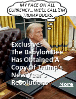 It's the New Year, which means people all over the world are making their lists of New Year's resolutions for 2026 - and President Donald Trump is no different. Through high-level contacts, The Babylon Bee has obtained a copy of Trump's resolutions for the coming year.
